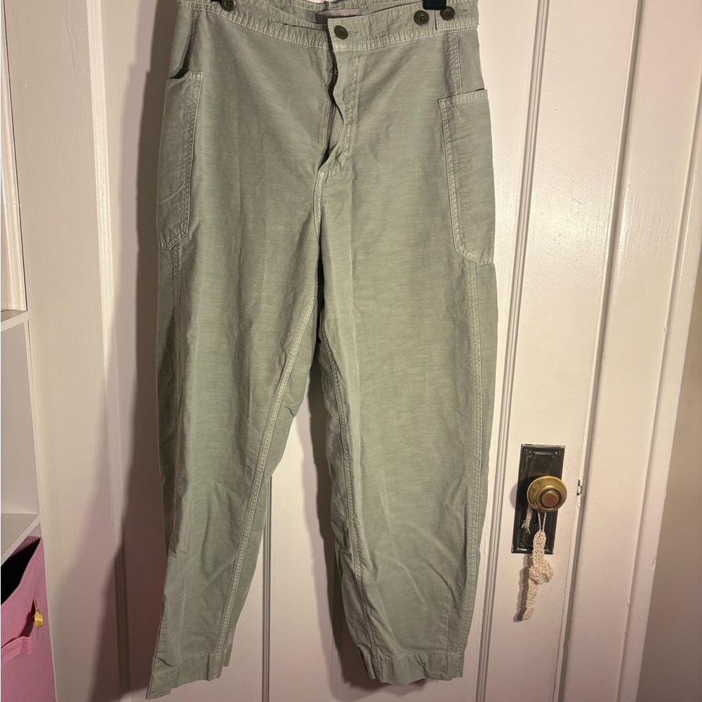 Everlane Women’s Utility Barrel Pants in Light Green